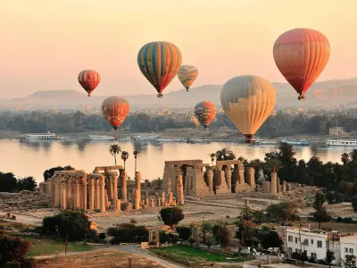 Luxor hot air balloon festival