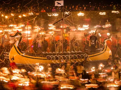 Shetland's Fire Festivals