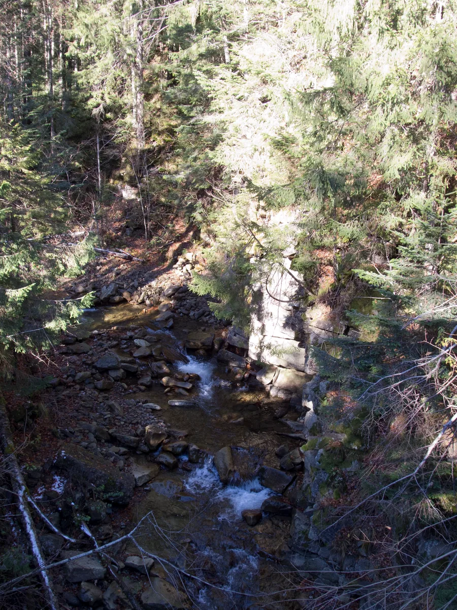 Maliy Kuzminets Waterfall