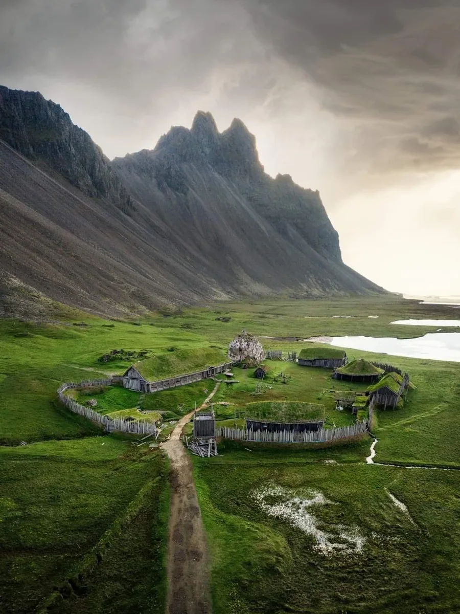 Viking Village Film Set