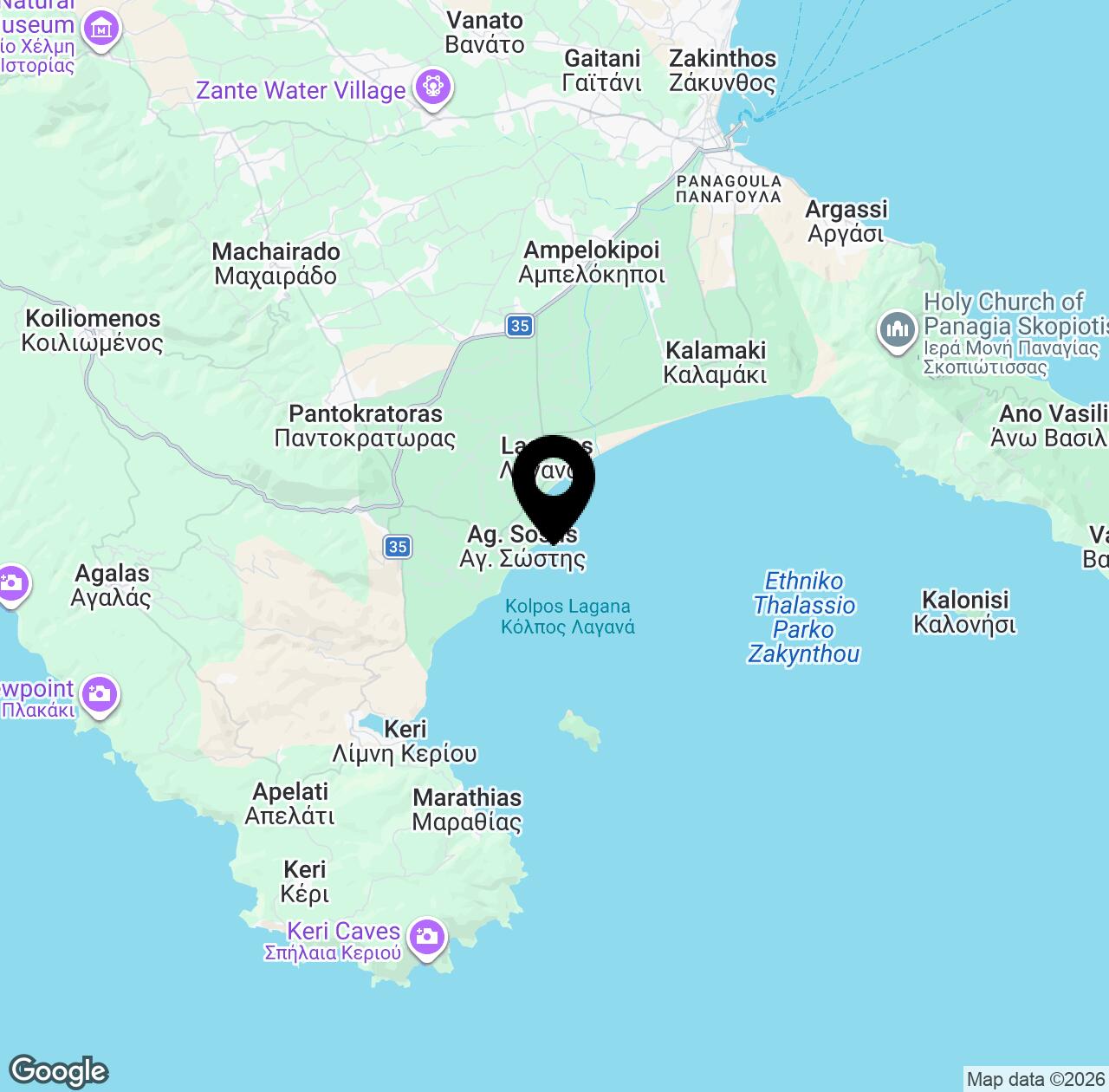 Map preview for Cameo island