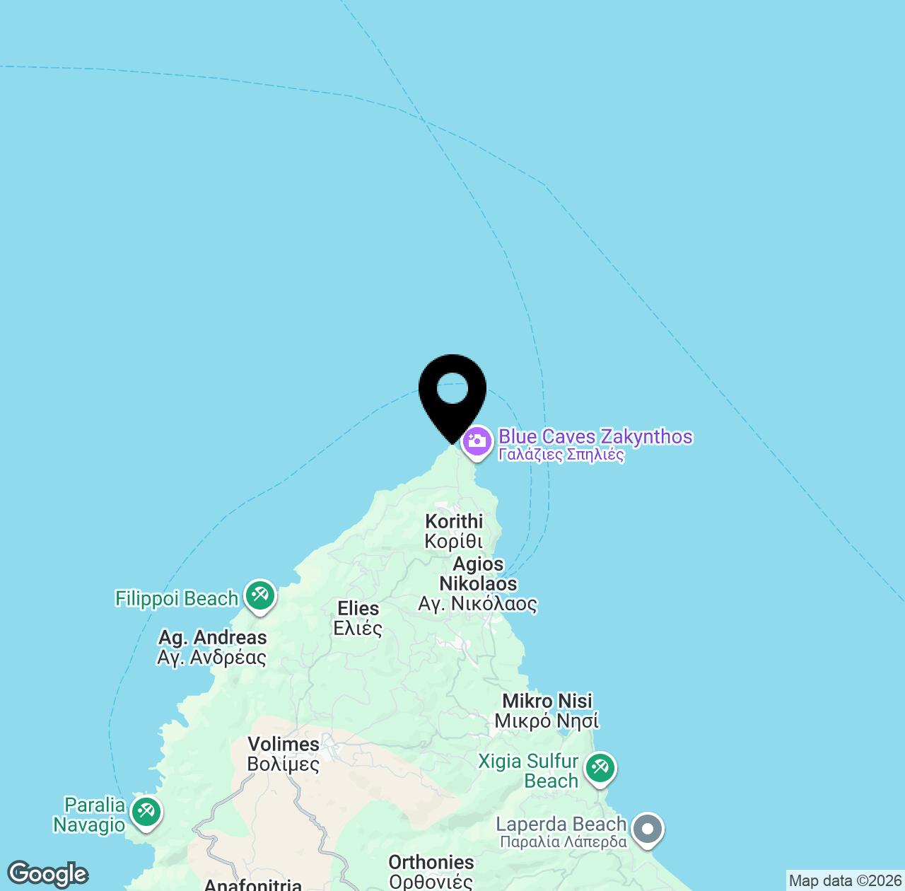 Map preview for Cape Skinari