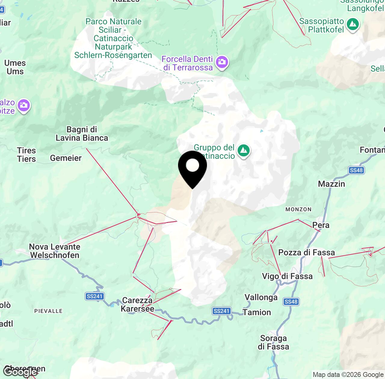 Map preview for Catinaccio
