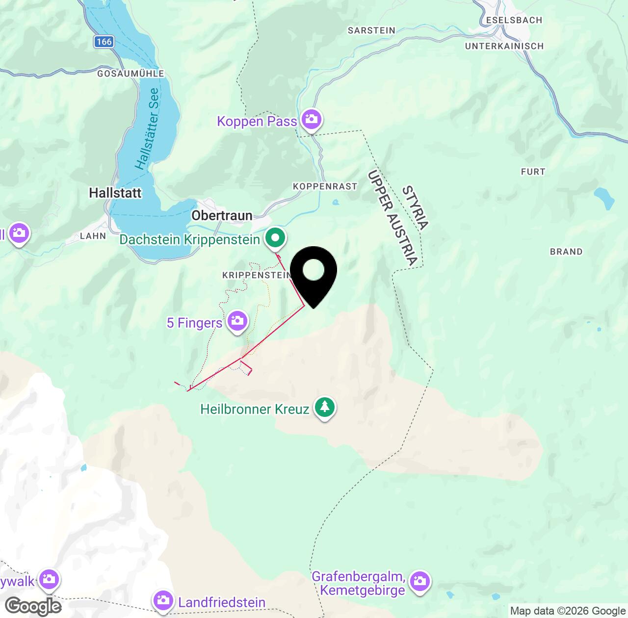 Map preview for Dachstein Giant Ice Cave