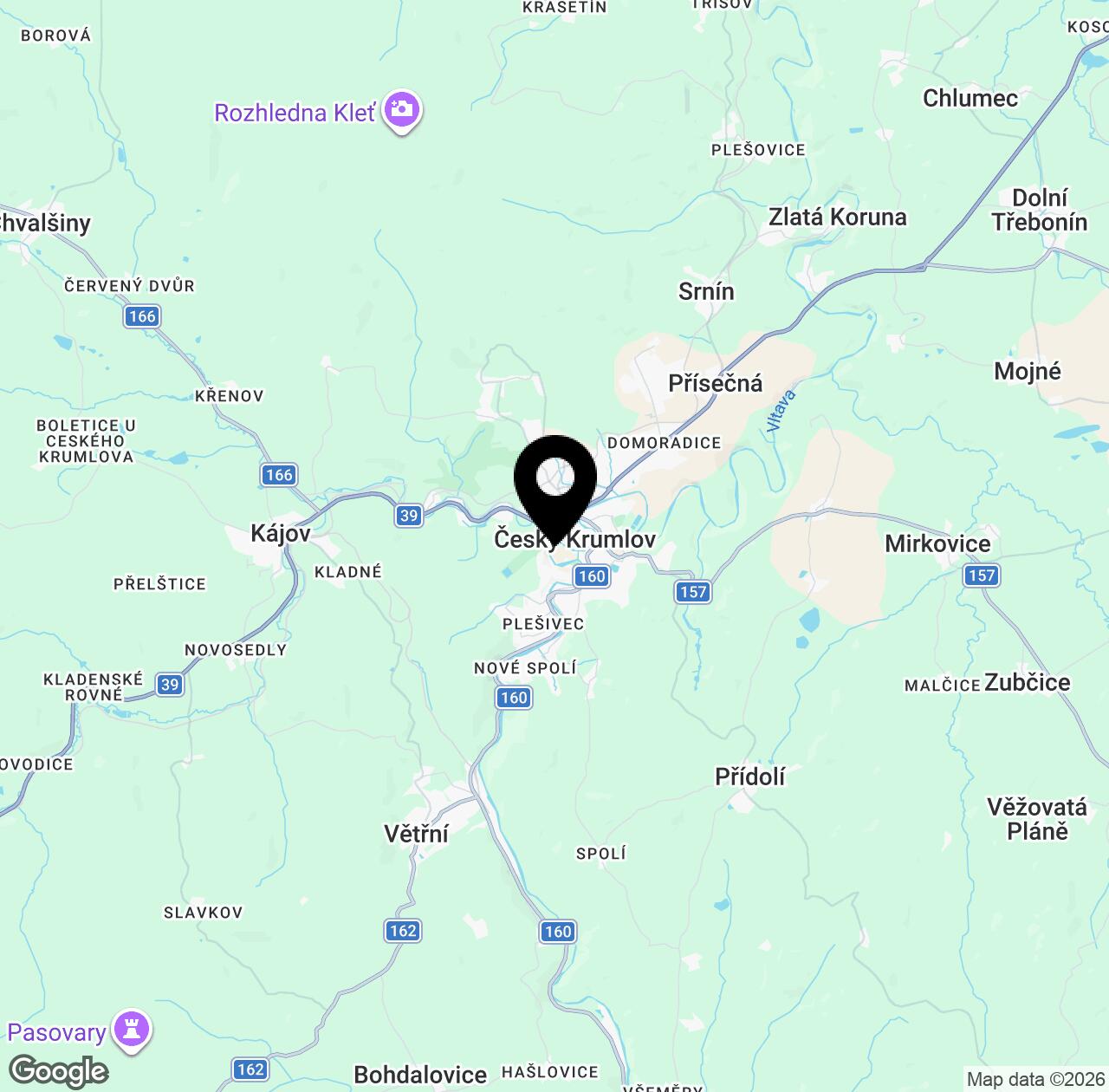Map preview for Former Krumlov Mill