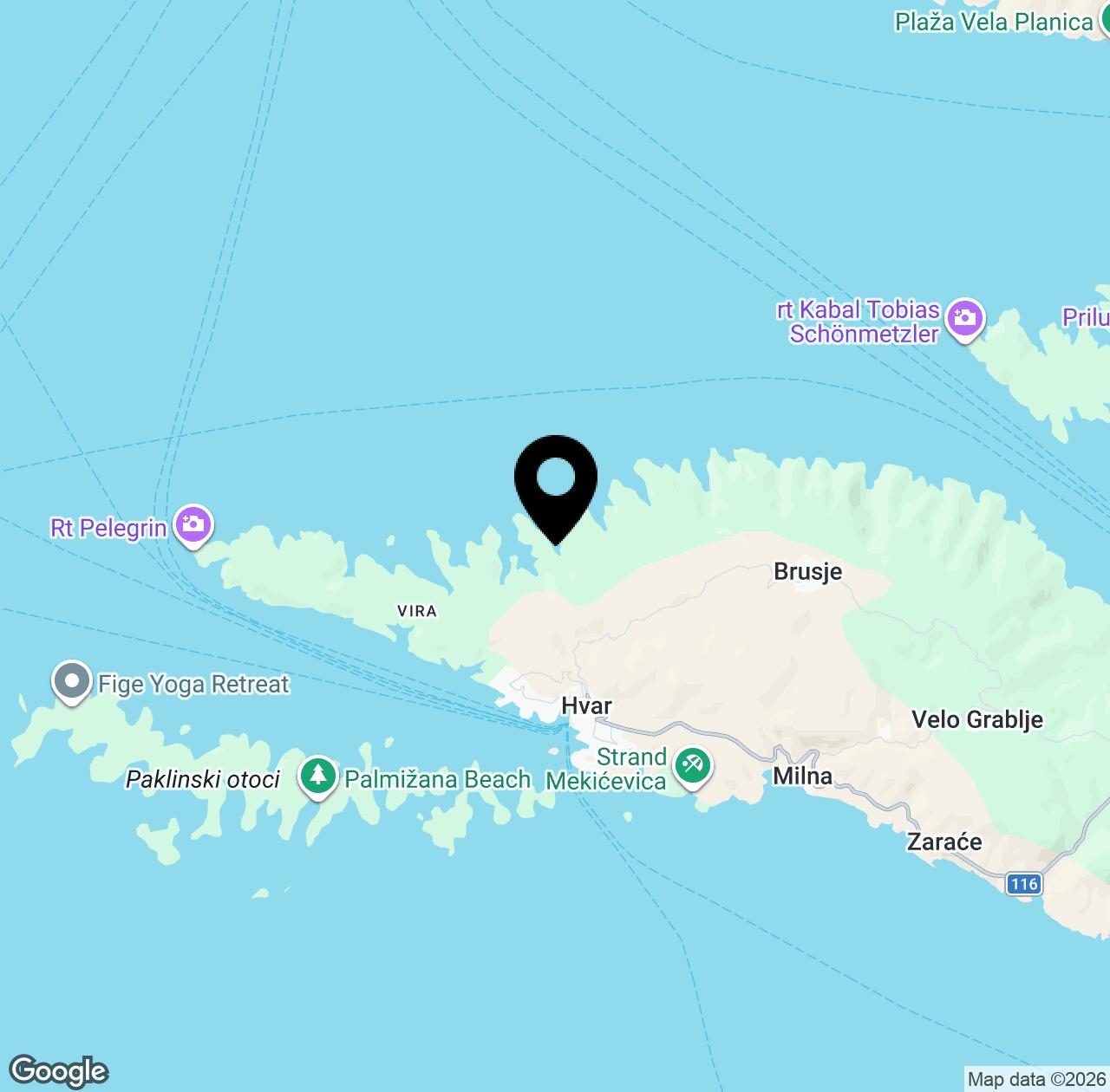 Map preview for Jagodna Bay