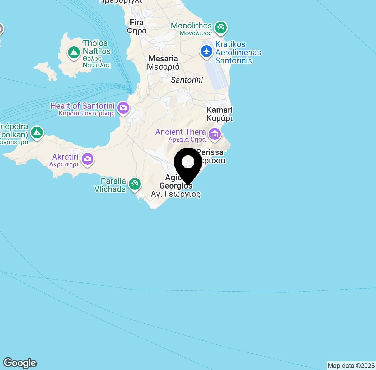 Map preview for Mera Beach