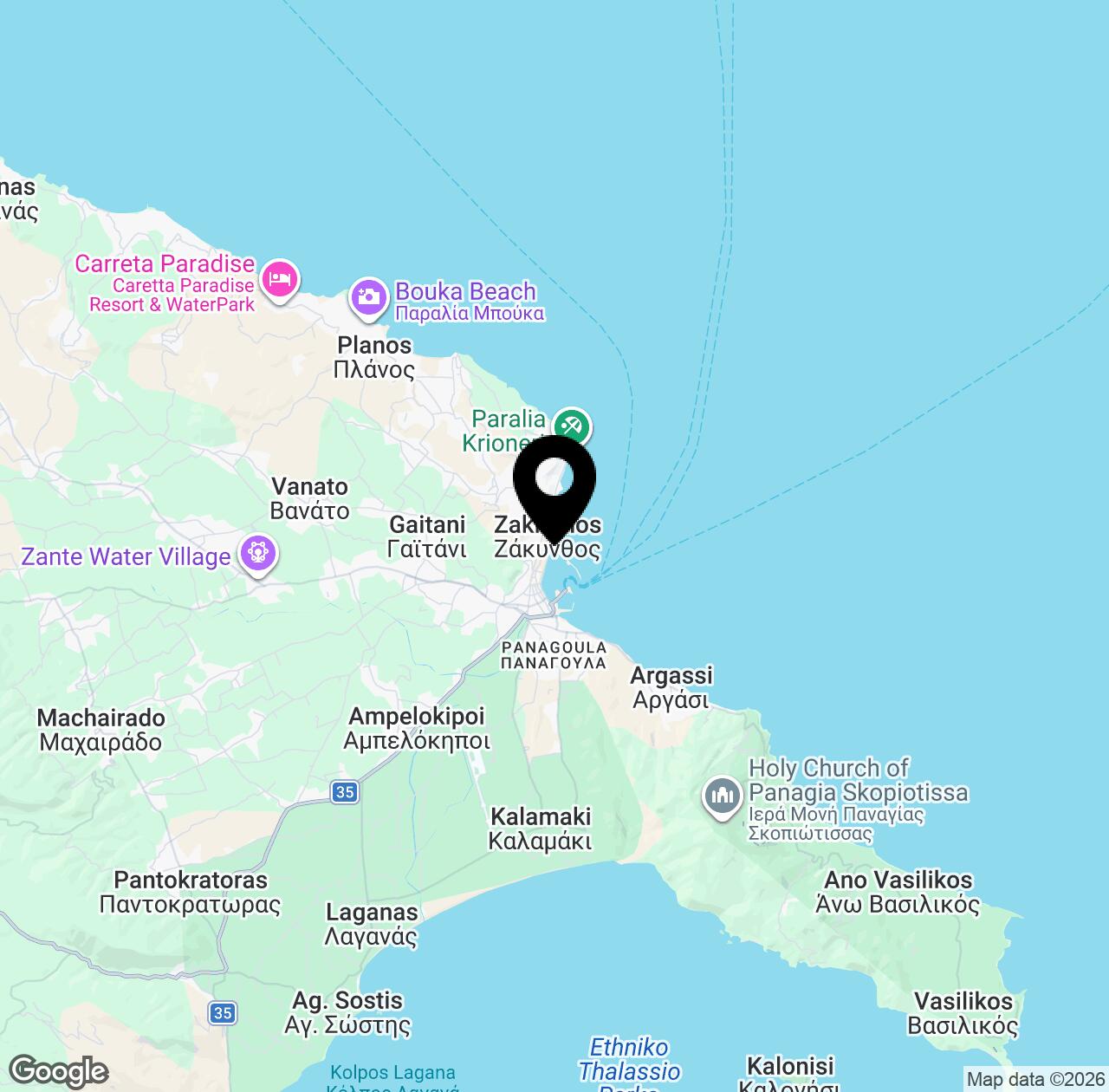 Map preview for Solomos Square