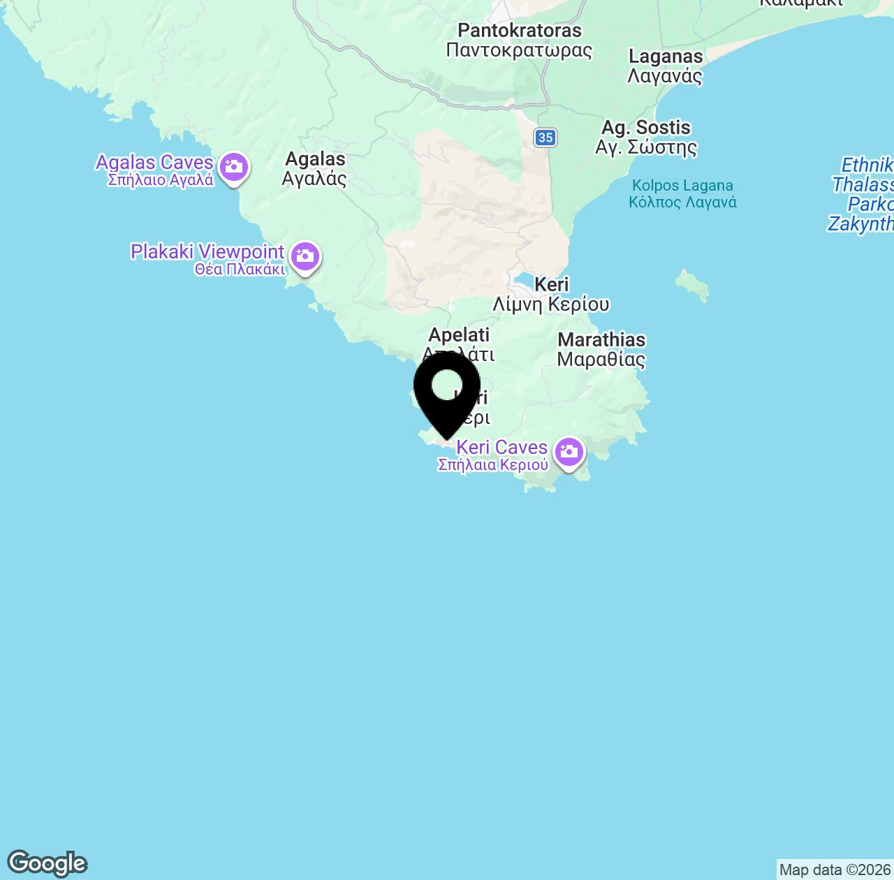 Map preview for The largest Greek flag in the World