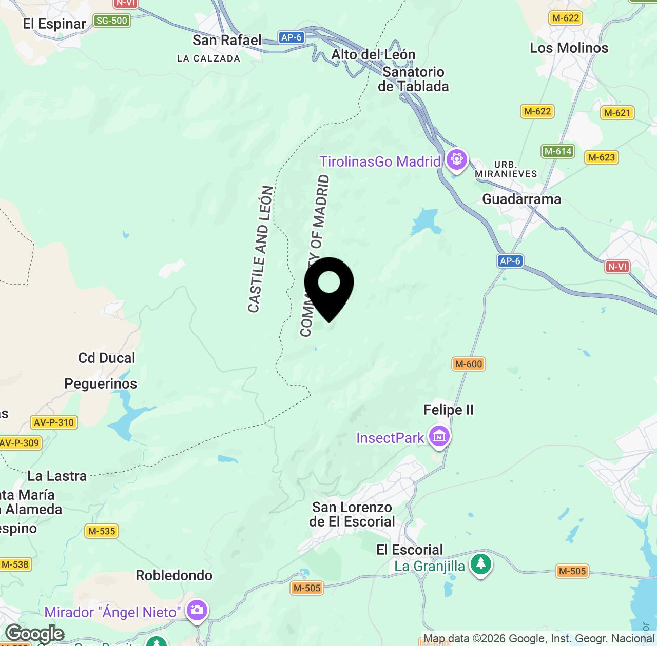 Map preview for Valle de Cuelgamuros