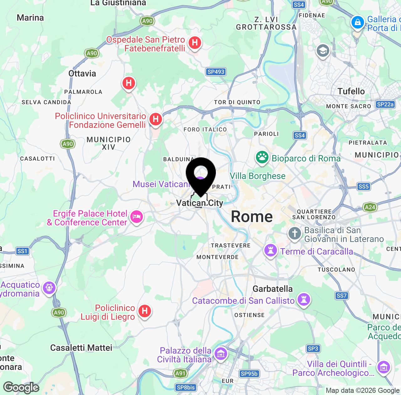 Map preview for Vatican Gallery of Geographical Maps