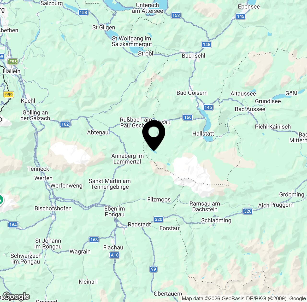 Map preview for Vorderer Gosausee