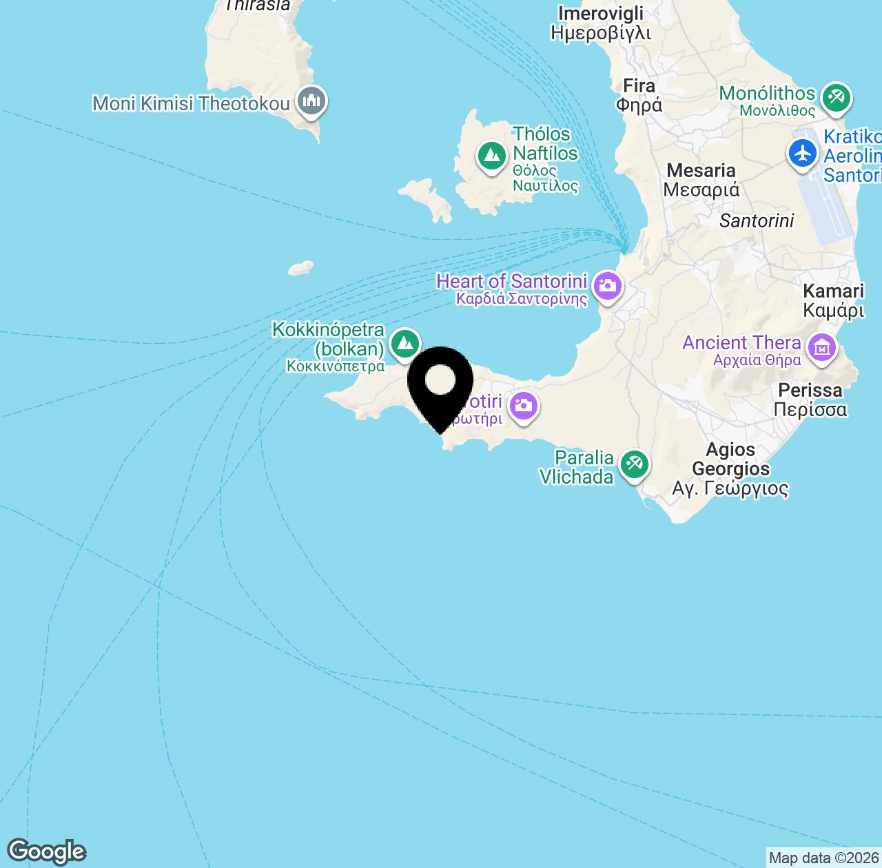 Map preview for White Beach Sanotini