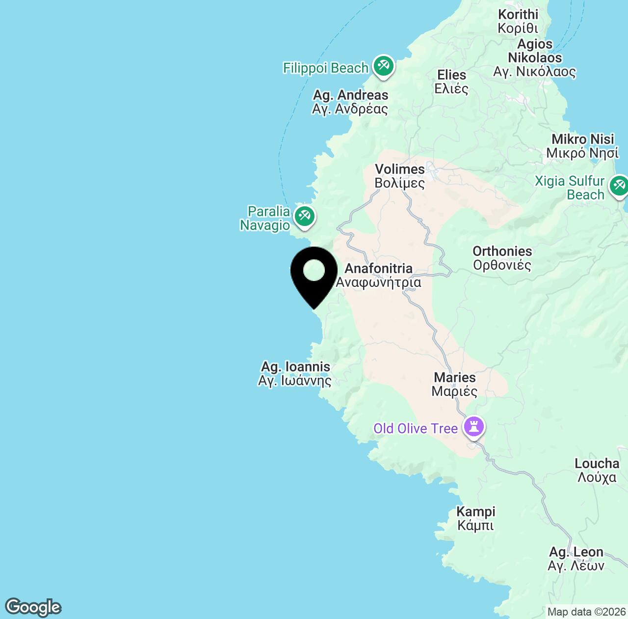 Map preview for White Beach