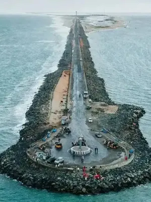 Arichal Munai Beach dhanush kodi