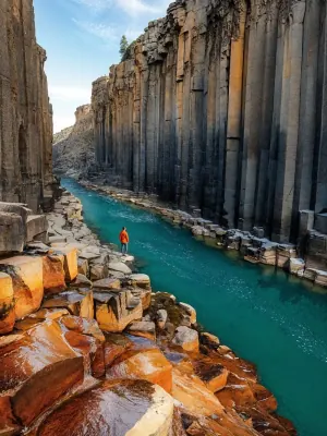 Basalt canyon