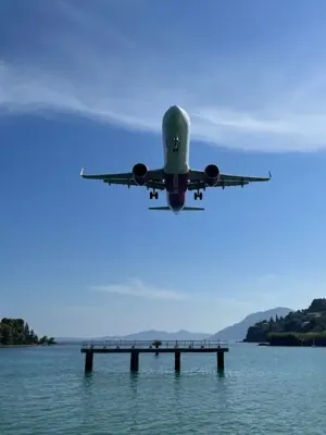 Corfu Airport Planespotting Spot