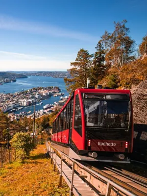 Fløibanen Upper Station