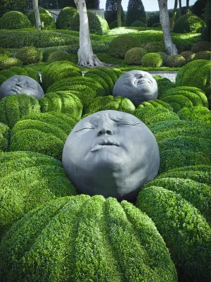 Gardens of Etretat