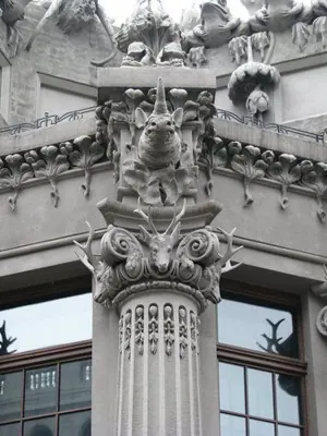 Gorodetsky's house with chimeras