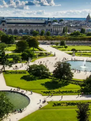 Grand Bassin Rond, Tuileries Garden