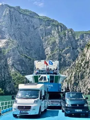Komani Lake Ferry
