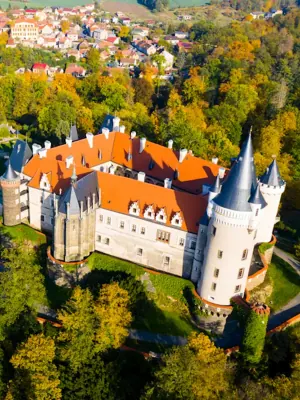 Žleby Castle