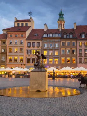 Market Square Warsaw old town