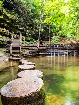 ️Matthiessen Lake Waterfall