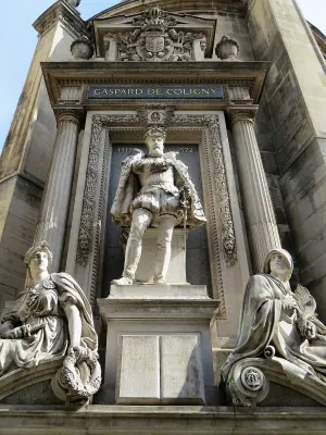 Monument to Admiral Gaspard de Coligny
