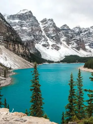 Moraine Lake In Alberta