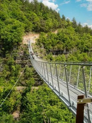 Ponte sospeso di Mezzocorona