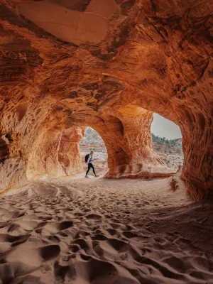 Sand Caves in Kanab