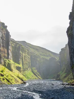 Stakkholtsgjá canyon