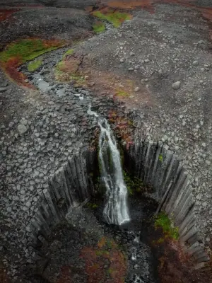 Stuðlafoss Waterfall