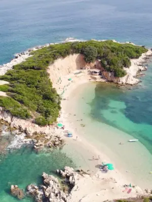Twin Islands of Ksamil