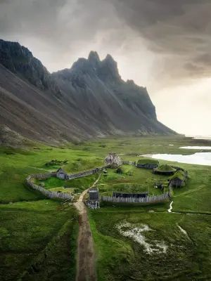 Viking Village Film Set